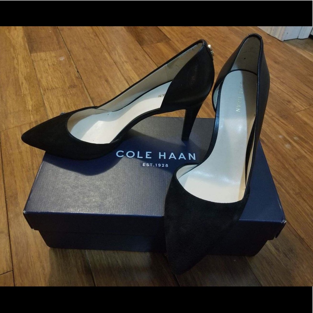 Brand New Cole Haan Black Heels